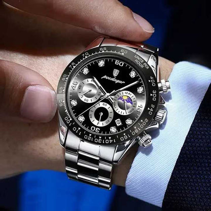 Lewis – Luxus Automatische Mechanische Chronographen Uhr