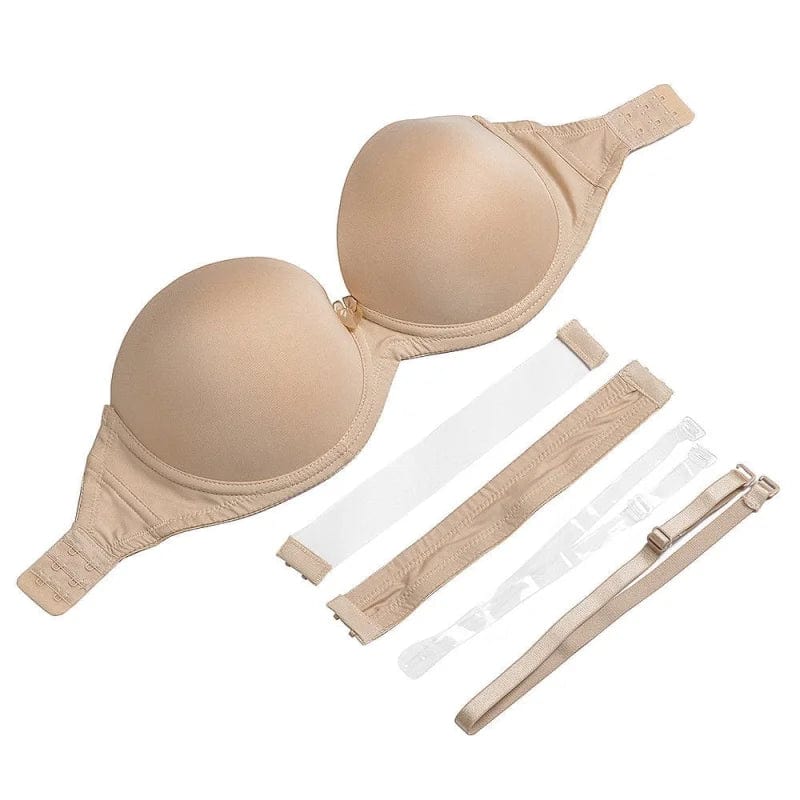 Marion – Push-up BH mit austauschbaren Trägern und Verschlüssen