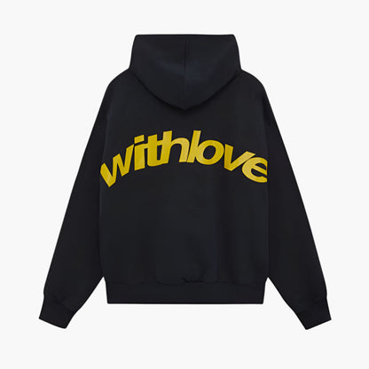 Damen Oversize Hoodie mit Kapuze und Statement-Print – Urban Streetwear für Freizeit & Alltag